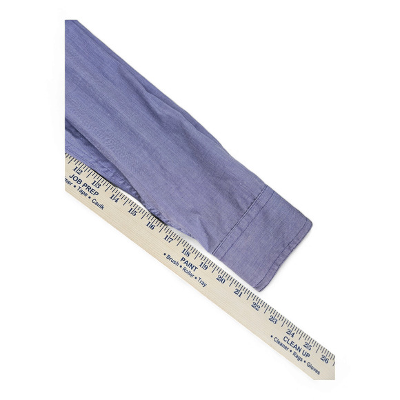 Ralph Lauren Chaps Mens Lavender Easy Care Button Up Long Sleeve Shirt Size XL - Picture 7 of 8